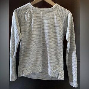 Danskin now Striped Kids Long Sleeve Shirt